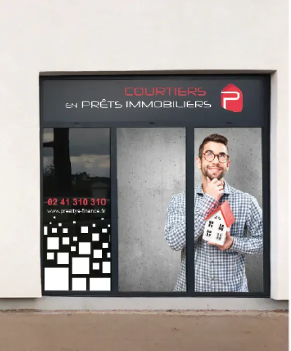 Façade de l’agence PRÉALTYS FINANCE – Agence Angers – Les Ponts-de-Cé